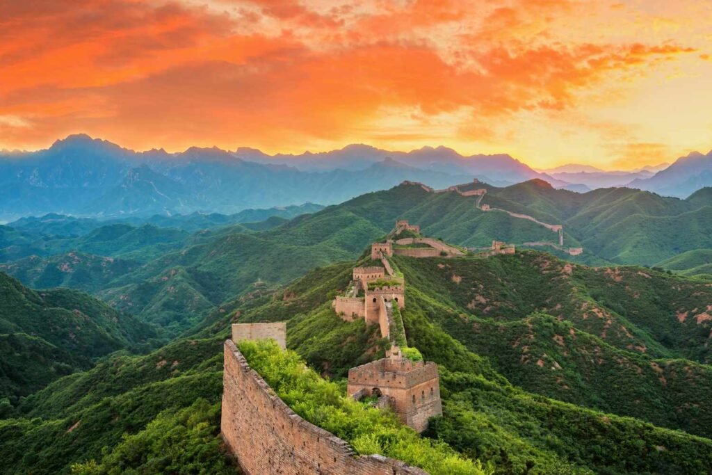 9. The Great Wall Of China