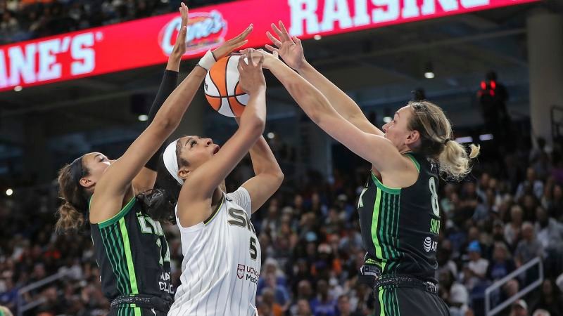 Angel Reese makes WNBA history in Chicago Sky’s loss to Minnesota Lynx