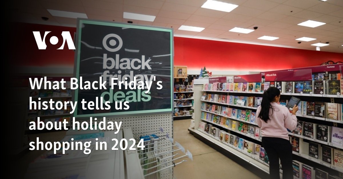 What Black Friday's history tells us about holiday shopping in 2024
