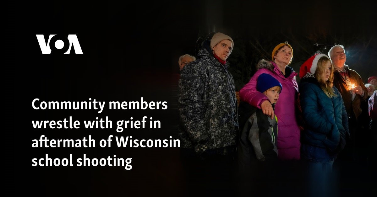 Community members wrestle with grief in aftermath of Wisconsin school shooting
