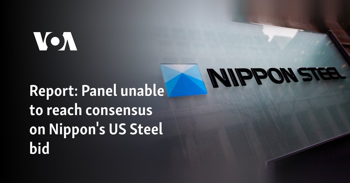 Panel unable to reach consensus on Nippon's US Steel bid