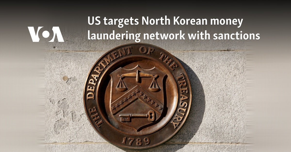 US targets North Korean money laundering network with sanctions
