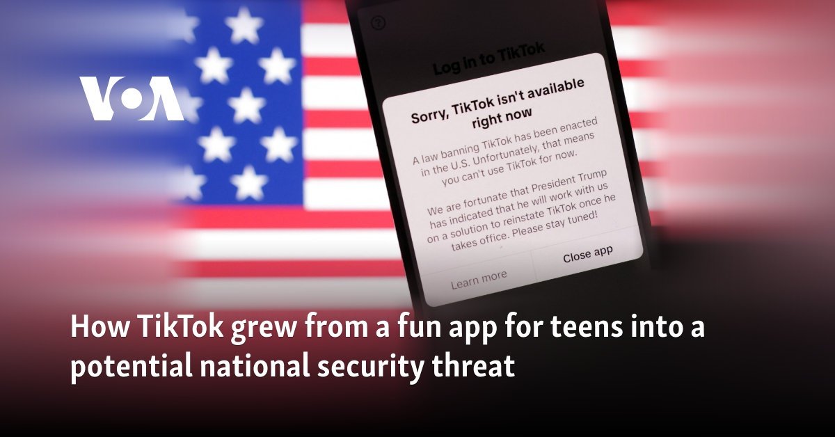 How TikTok grew from a fun app for teens into a potential national security threat
